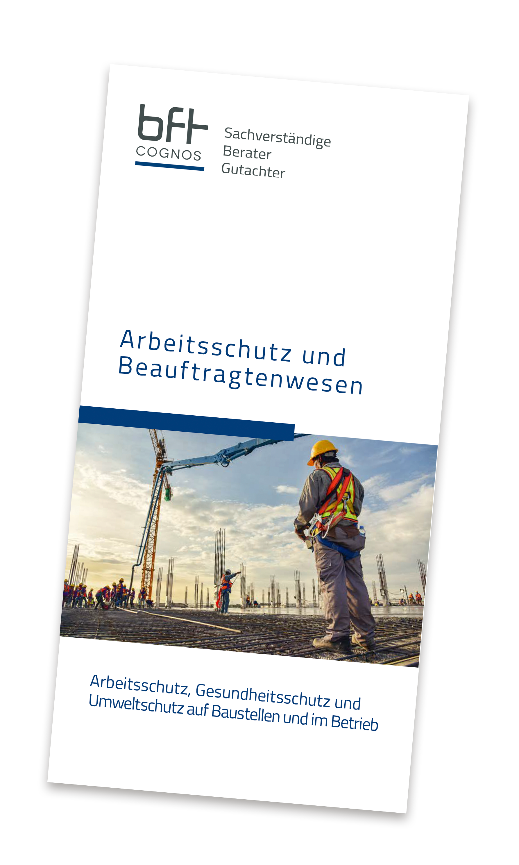 Arbeitsschutz und Beauftragtenwesen - BFT Cognos - Sachverständige ...